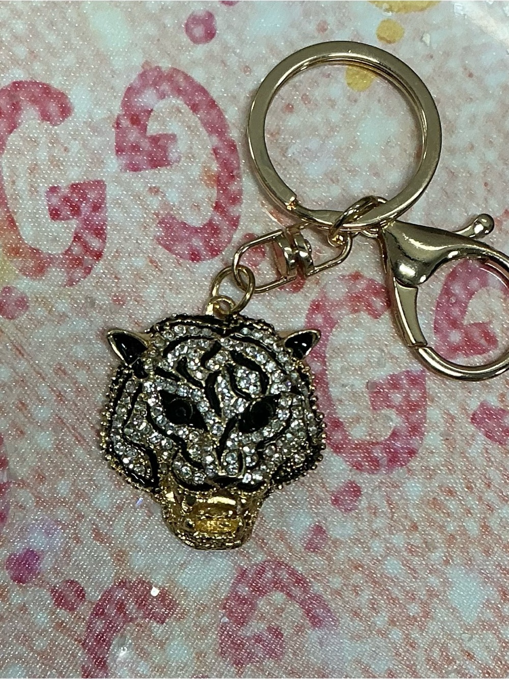 🐯GORGEOUS CRYSTAL TIGER BAG CHARM